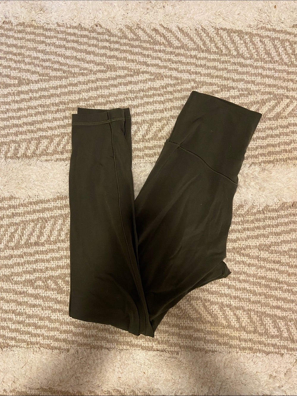 Aerie Dark Green High-Waist Leggings